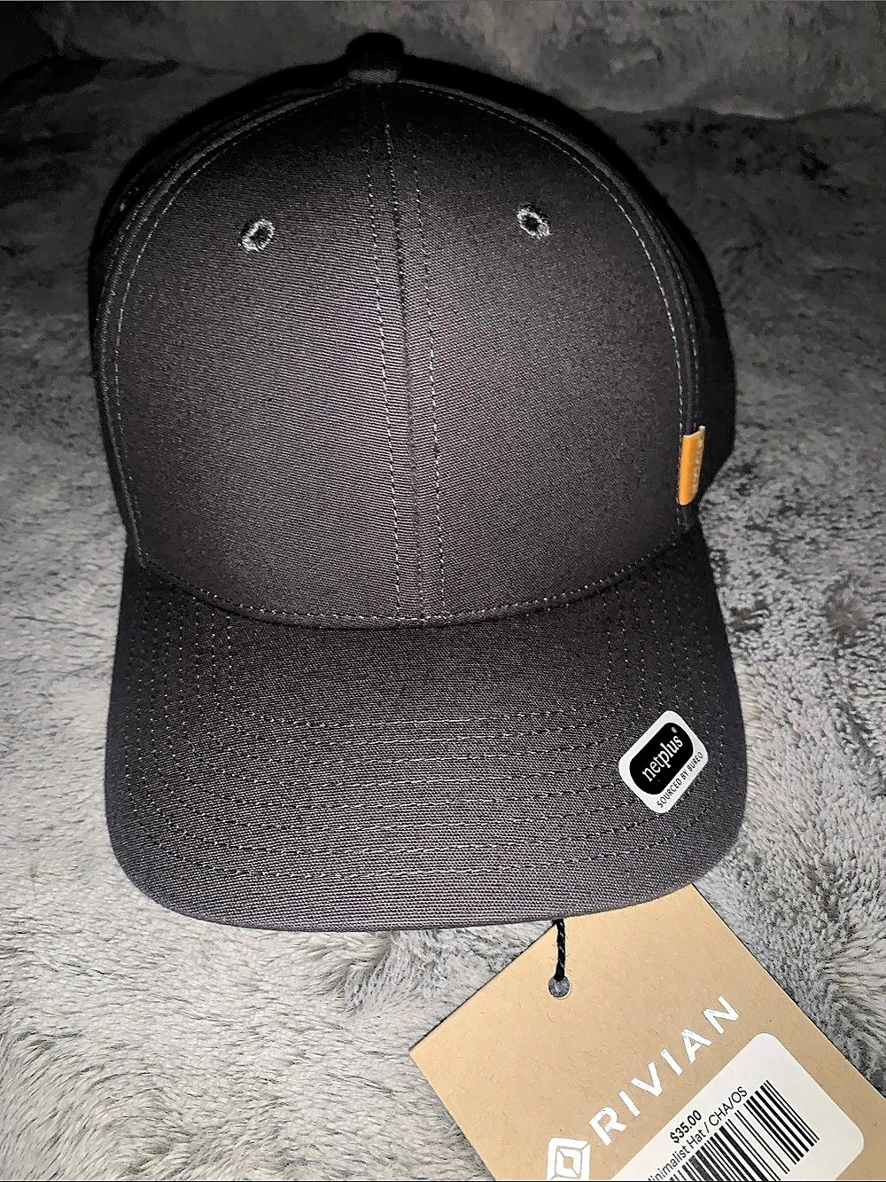 🆕- RIVIAN Minimalist Baseball Hat Grey